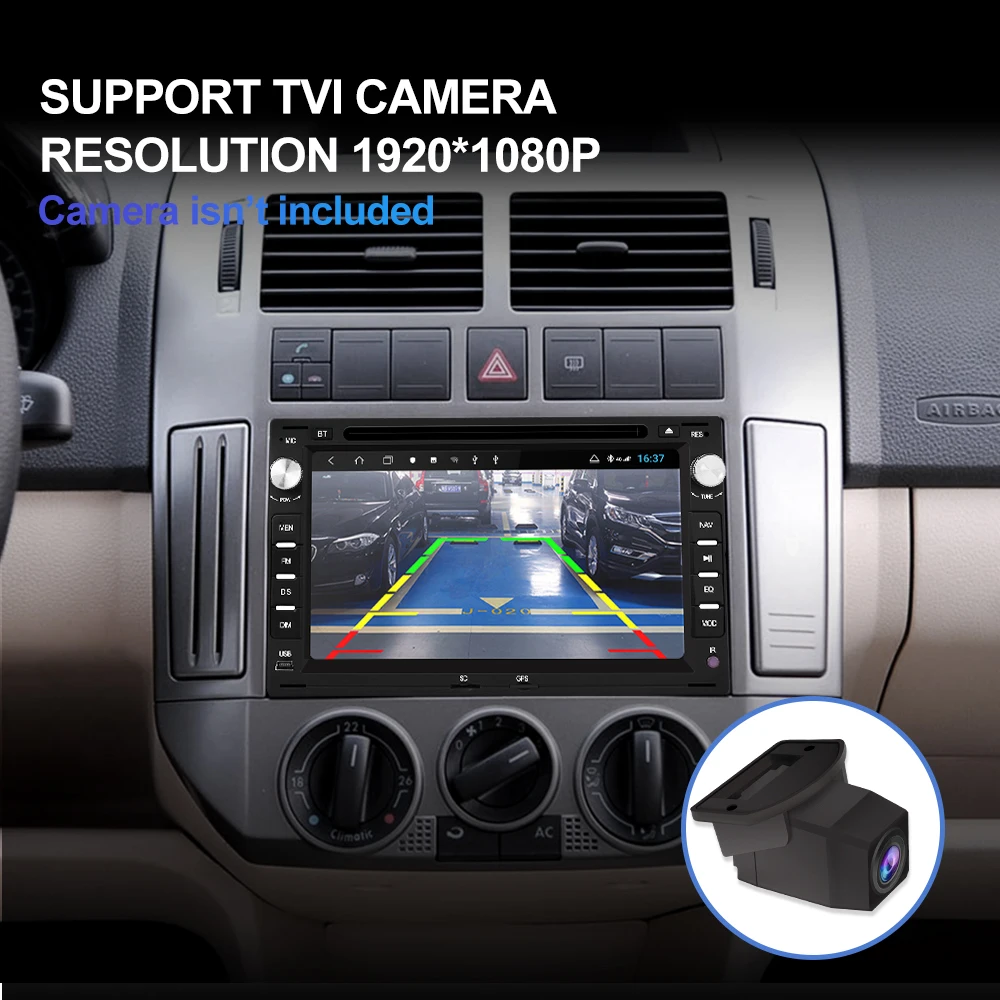  Isudar H53 Android Car Radio Multimedia 2 Din For VW/Volkswagen/Passat/Golf/Skoda Octa Core RAM 4GB