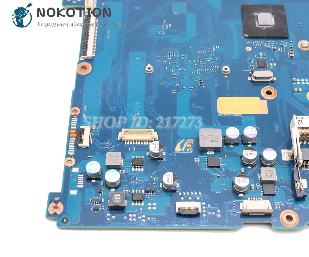 NOKOTION для samsung RV511 NP-RV511 Материнская плата ноутбука HM55 DDR3 GT315M видеокарта BA92-07405A BA92-07405B BA41-01423A 15,6 дюймов