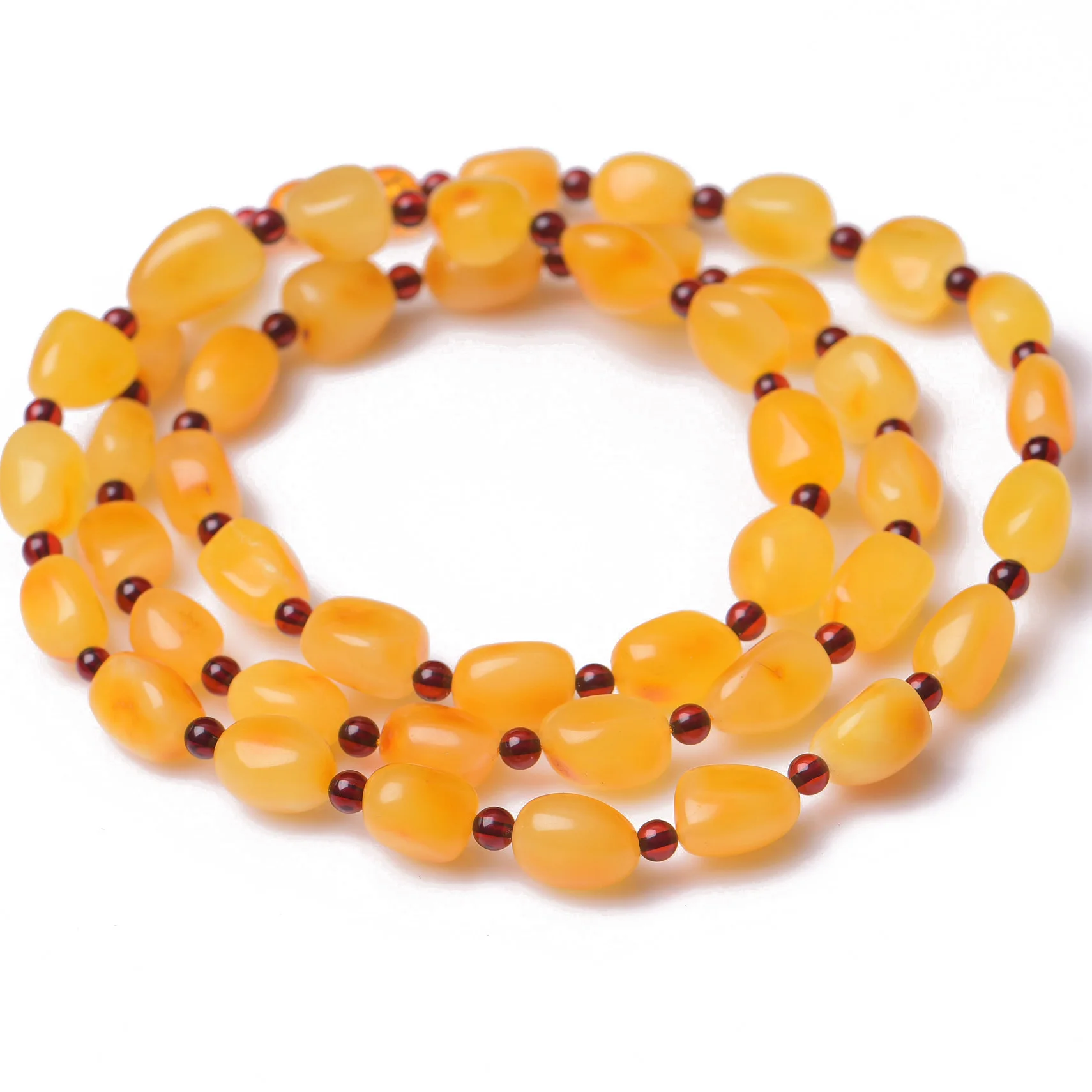 

Handmade Authentic Wax Crystal Beads Necklace