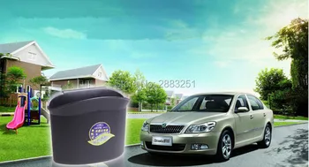 

Accessories Big Capacity Car Opening Design Trash Bin Hang Type For Toyota corolla rav4 Yaris prius hilux avensis Home Office