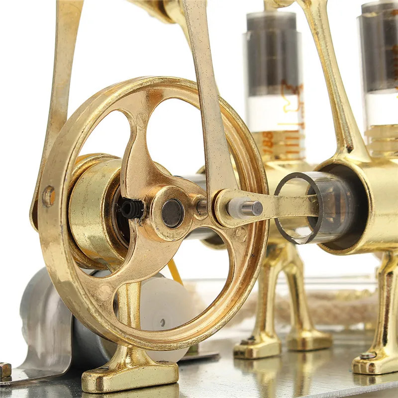 Миниатюрная модель двигателя Стирлинга, технология паровой энергии, научная экспериментальная игрушка для генерации энергии