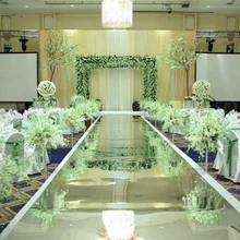 10 м/лот супер блестящий 1 метр широкий Свадебный зеркальный ковер серебро, свадебный ковер бегун