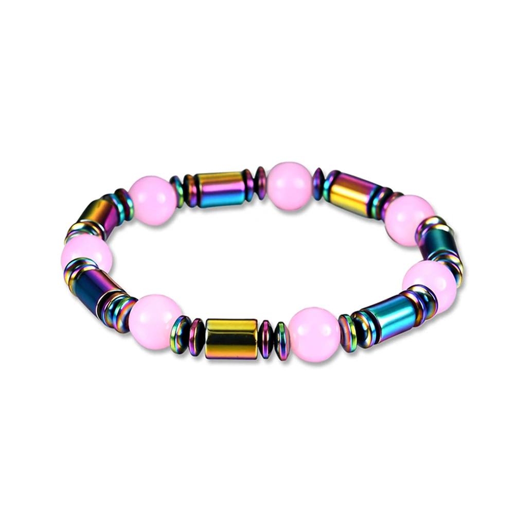 Colorful Artificial Hematite Bead Therapy Healthy Women's