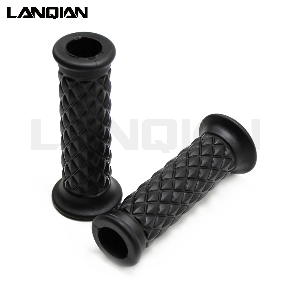 Винтажные аксессуары для мотоциклов резиновая ручка Dirt Pit Bike Grips 7/8 "22 мм