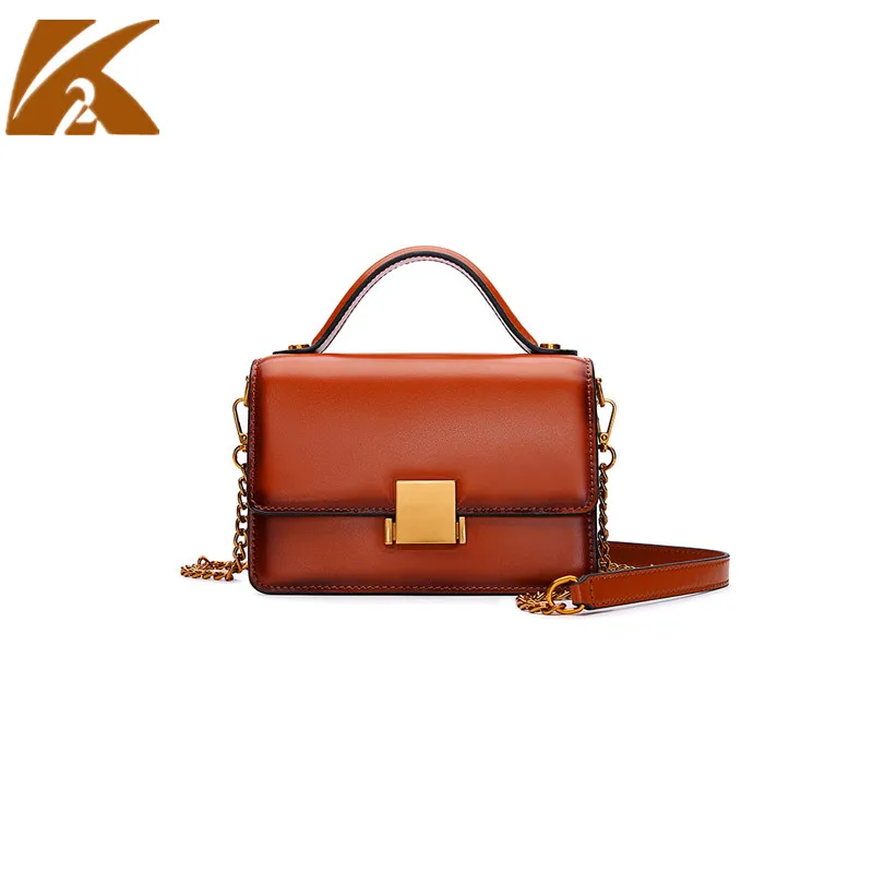 

2018 Famous Brands Genuine Leather Crossbody Bags for Women Luxury Designers Real Cow Leather Chain Shoulder Bag Messenger Bags