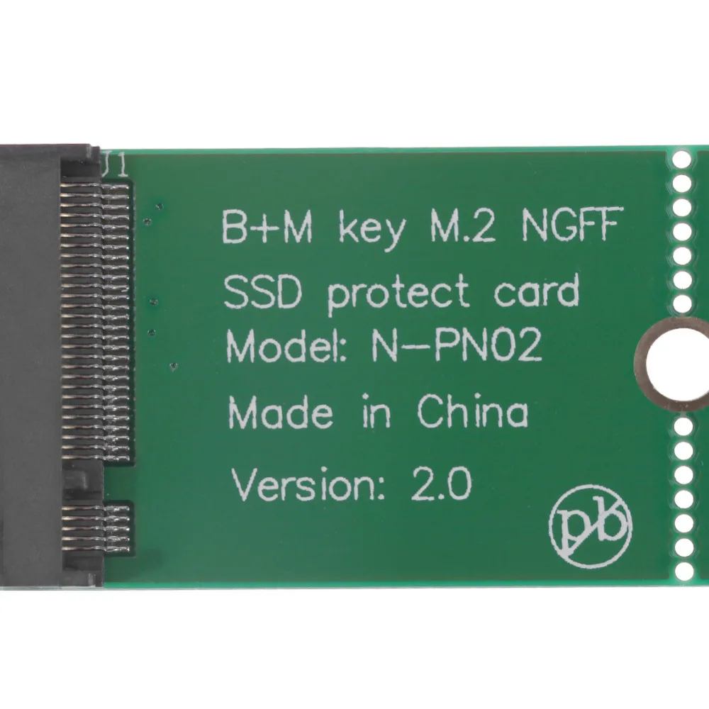 M.2 NGFF B Ключ женский порт к M.2 NGFF B+ M ключ Мужской конвертер адаптер Тестовая карта расширитель плата преобразования 2242/2260 SSD в 2280 SSD