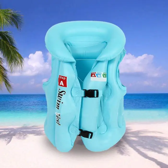 Baby Life Jackets Kids Float Inflatable Swim Vest Life Jacket Swimming Aid for Teens KH889