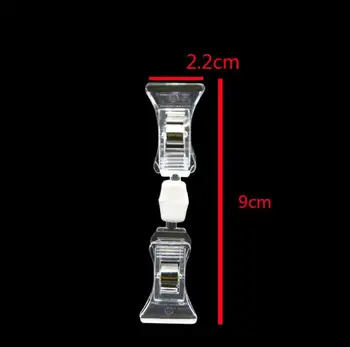 

Clear POP Plastic Sign Price Tag Card Holder Paper Display Acrylic Price Tag Advertising Clips In Retail Store 1000pcs SN1700