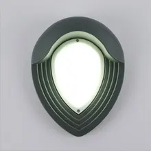 Европейский Водонепроницаемый светодиодный светильник для патио открытый настенный светильник-бра декоративный сад задний двор дачный пейзаж Освещение