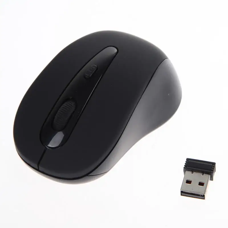 3000A 2,4 ГГц 4D 800/1200/1600 Точек на дюйм USB Беспроводной Оптический игровой ноутбук для дома и офиса Мышь мышей для ноутбука, настольного компьютера, ПК, черный/красный 15 м Вес светильник - Цвет: Black