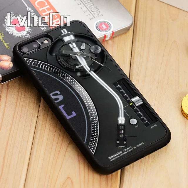 

LvheCn DJ Player Mashine Phone Case Cover For iPhone 4 5 5s SE 5C 6 6s 7 8 10 X Samsung Galaxy S5 S6 S7 edge S8 S9 plus note 8