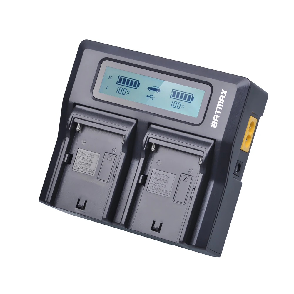 4 шт. NP FM500H NPFM500H камера батарея + ЖК дисплей быстрое двойное зарядное устройство