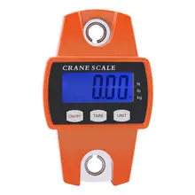 Портативный цифровые ж/к весы электронные миниатюрные весы 300 кг весы для багажа с одной главной балкой с крючком