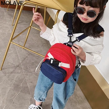 

MOLAVE Backpacks Children Mini Bagpacks Children Kids Boys Girls Toddler Canvas Shoulder Back pack School Students Bags mochila