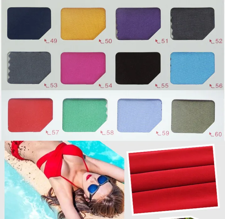 

Direct sales polyester bright lycra cloth / fabric stock swimsuit / swimwear elastic fabric / Advanced Stage upholstery
