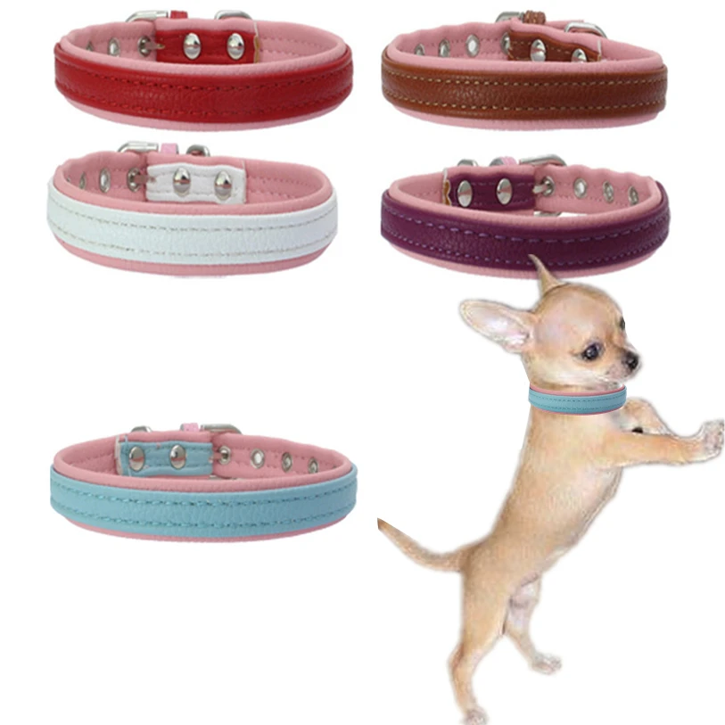

1 PC 37*1.5cm Pet Collars PU Leather Adjustable Leather Dog Puppy Cat Collars Necklace Basic Fancy PU Chokers Wholesale 30D17