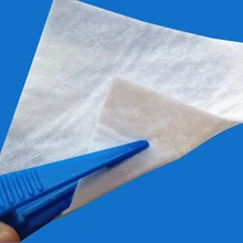 50 шт. 7,5 см* 7,5 см низкое сцепление абсорбирующий коврик материал прокладки мат медицинские язвы стерильные кровеносные ран не липкий коврик