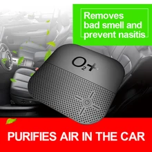 Автомобильный очиститель воздуха 12 В отрицательные ионы воздухоочиститель-ионизатор увлажнитель воздуха воздухоочистительная система