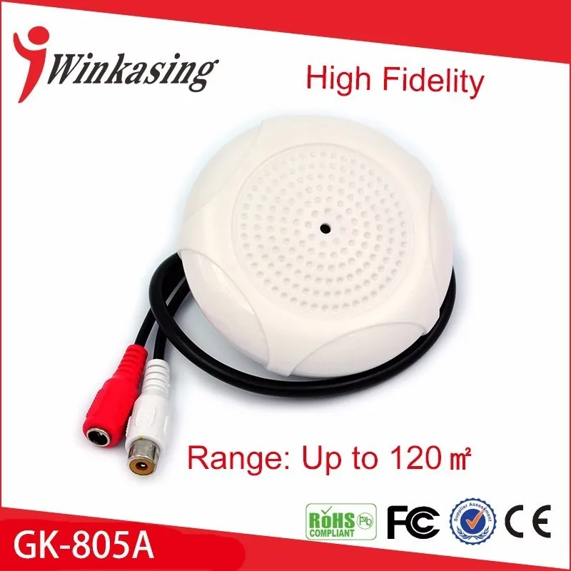 

CCTV Microphone Mini Adjustable Sound Monitor for security camera free shippingYJS