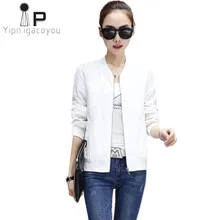 Женская Весенняя куртка для девочек, новая осенняя Женская куртка Большие размеры Топы Куртка veste женский, с длинным рукавом повседневные Пиджаки dames A014