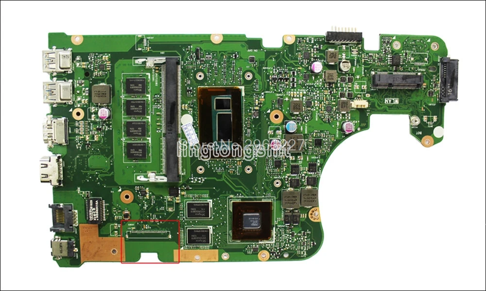 REV 3,3, 3,6 i5-5200U 4 Гб X555LD материнская плата для ноутбука ASUS R556L X555L X555LD X555LDB X555LD материнская плата с тестирование