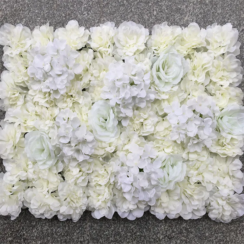 Wedding Background Flower Wall Artificial Shop Window Decoration Rose Hydrangea Carpet Stage Layout | Дом и сад