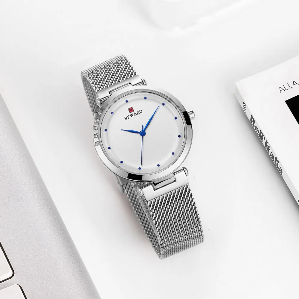 

Ladies watch ultra thin mesh watch with waterproof quartz watch fashion casual women watches