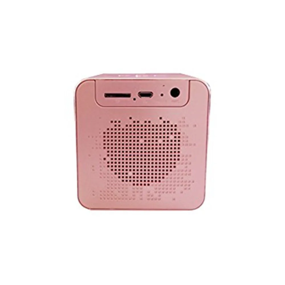 HIPERDEL bluetooth динамик беспроводной портативный Настольный будильник колонки Металл