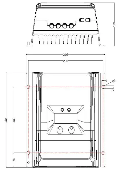 EPever Tracer 5415an 50A 60A 80A 100A контроллер солнечного зарядного устройства MPPT 12 В 24 в 36 в 48 в авто для Макс. 150 в Солнечная Панель Регулятор ввода