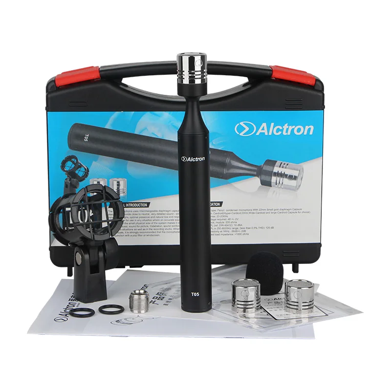 Профессиональный инструментальный микрофон Alctron T05 конденсаторный
