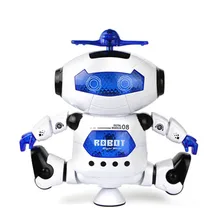 Interaktivní tančící a svítící robot