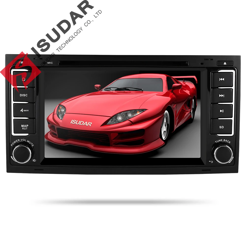 Isudar Car Multimedia Player Android 8.1.0 2 Din Dvd Autoradio For Vw