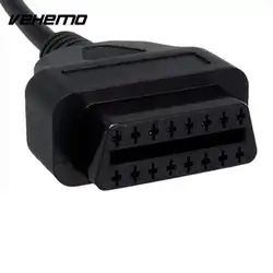 Vehemo 38PIN к 16PIN OBD2 Сменные профессиональный разъем кабель Авто адаптер частей Кабельный разъем