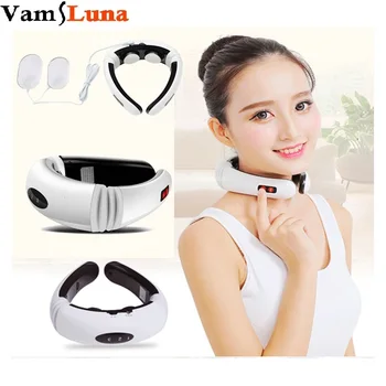 

Electric Neck Massager Cervical Treatment Instrument Acupuncture Magnetic Physiotherapeutic Acupuncture Magnetic Therapy Relief