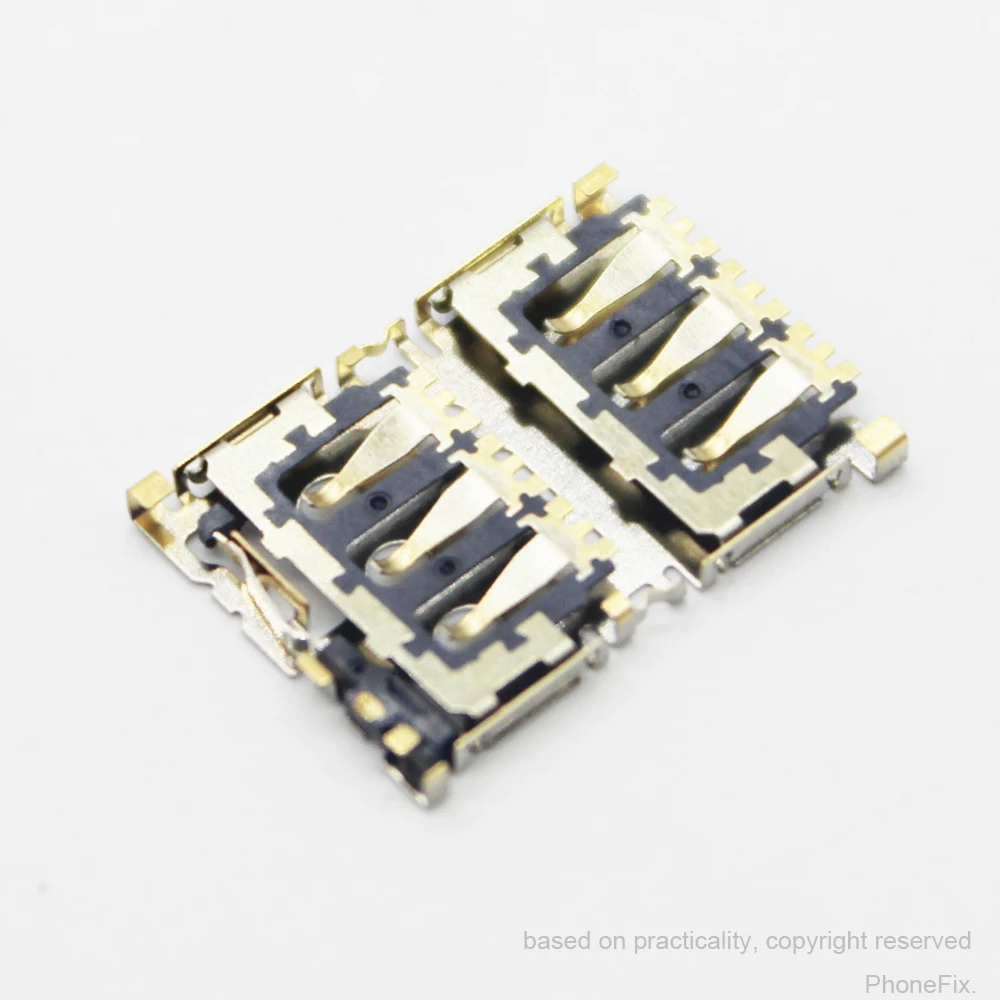 Держатель гнезда для считывателя Sim карт HTC Desire 530 530G 820 D820|sim socket holder|sim card reader holdercard