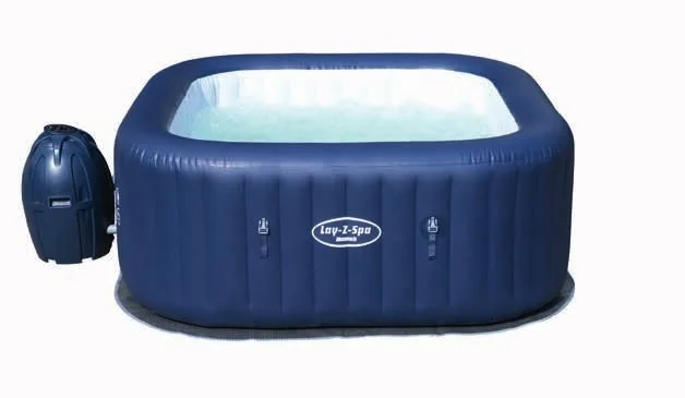 US $665.42 54154 BestWay 180x180x71cm Square Inflatable Hawai SPA Heating Swimming Pool for Family 71x71x28 LayZSpa Inflatable SPA