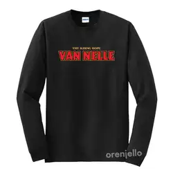 Ван Нелл табачного цвета футболка с длинным рукавом S-5XL выберите Цвет