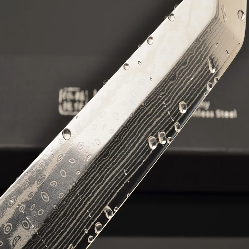 Японский кухонный нож Kiritsuke VG10 прибор ручной работы из дамасской стали 2221 г для