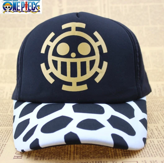 Spedizione gratuita Anime One Piece Cappello di Cosplay Trafalgar Law Cap  Per Le Donne Degli Uomini Berretto Da Baseball Nuovo|trafalgar law cap|cap  fcaps for women - AliExpress