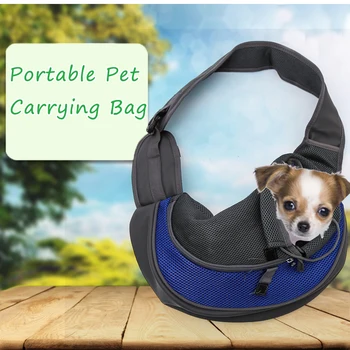

New Breathable Mesh Pet Dog Front Carrying Bag Comfortable Dog Carrier Backpack Soft & Cozy Dog Carrier Sling Bag for Small Dogs