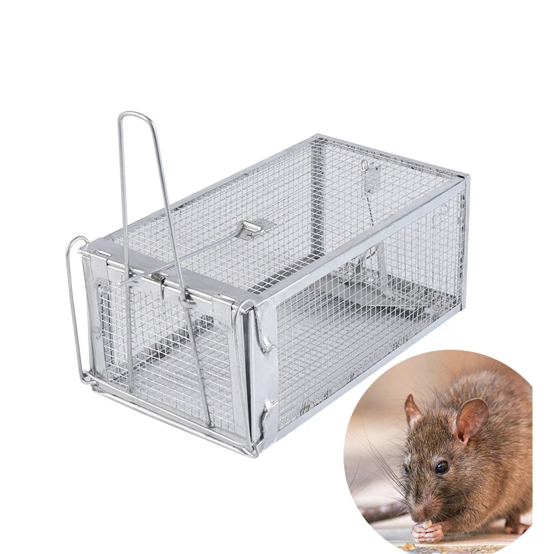 

Upgrade money Rat Trap Reusable Mousetrap Mouse Trap Catch Bait Capture Humane Mice Rodent Hamster Cage Pest Control