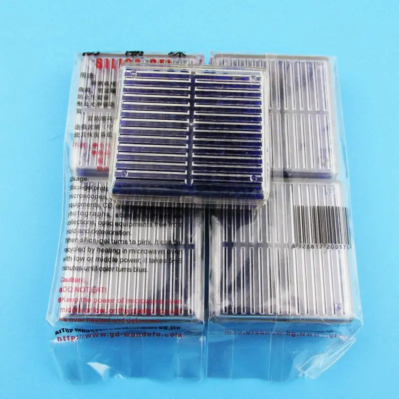 1pc Blue Silica Gel Moisture Absorber Reusable Silica Gel Desiccant Silica Gel Absorbent Box Color-Changing (3)