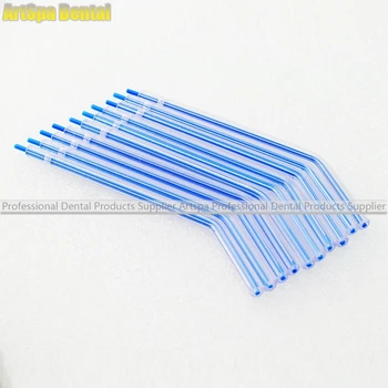 

200XDental Disposable Spray Nozzles Tips For 3-Way Dental Air Water Syringe Blue Color