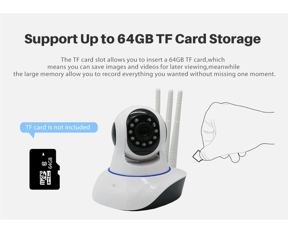 Home Security Camera 2mp 1080P Wifi Camera Night Vision 2-Way Audio Elderly Baby Monitor Surveillance YOOSEE Wireless IP Camera
