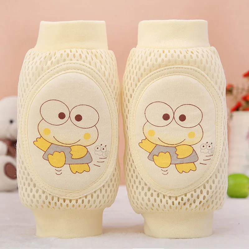 

Cartoon style Baby Knee pad Cozy Cotton Breathable Sponge Children Knee Pads Doll Learn To Walk Infant Knee Protector for Summer