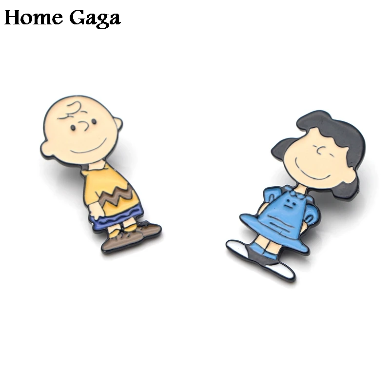 Homegaga собака мультфильм цинковый сплав галстук булавки значки para рубашка сумка одежда рюкзак броши для обуви Значки украшения D1834