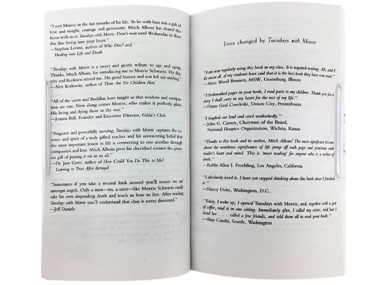 The Tuesdays with Morrie английская версия Новая горячая Распродажа Фантастическая книга для взрослых libros