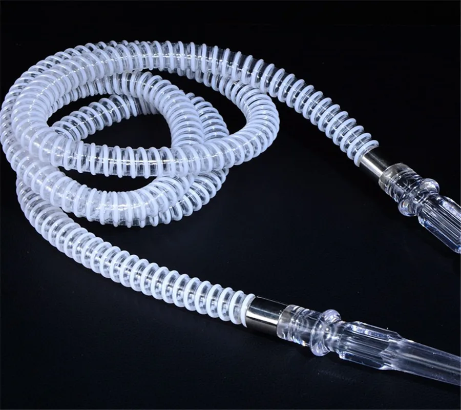 Buy Mettle 1 pc Transparent Hookah tube 1.8 m Acrylic