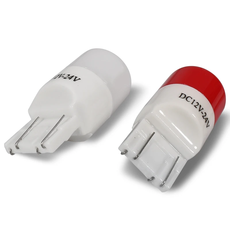 1 шт. 1156 Ba15s 1157 Bay15d T20 7440 7443 W21W P21W светодиодный светильник для автомобиля керамика
