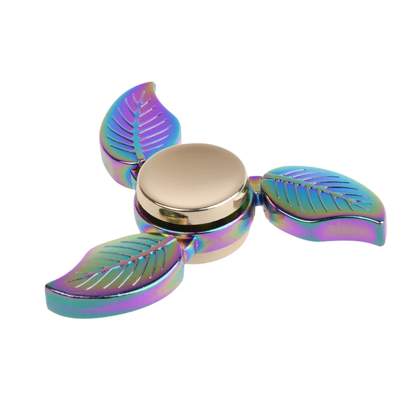 New Rainbow Hand Finger Fidget Spinner Fun Hand Game Desk Focus Toys Anxiety Stress Spinning Top Metal EDC Tri-Spinner Toy New Rainbow Hand Finger Fidget Spinner Fun Hand Game Desk Focus Toys Anxiety Stress Spinning Top Metal EDC Tri-Spinner Toy